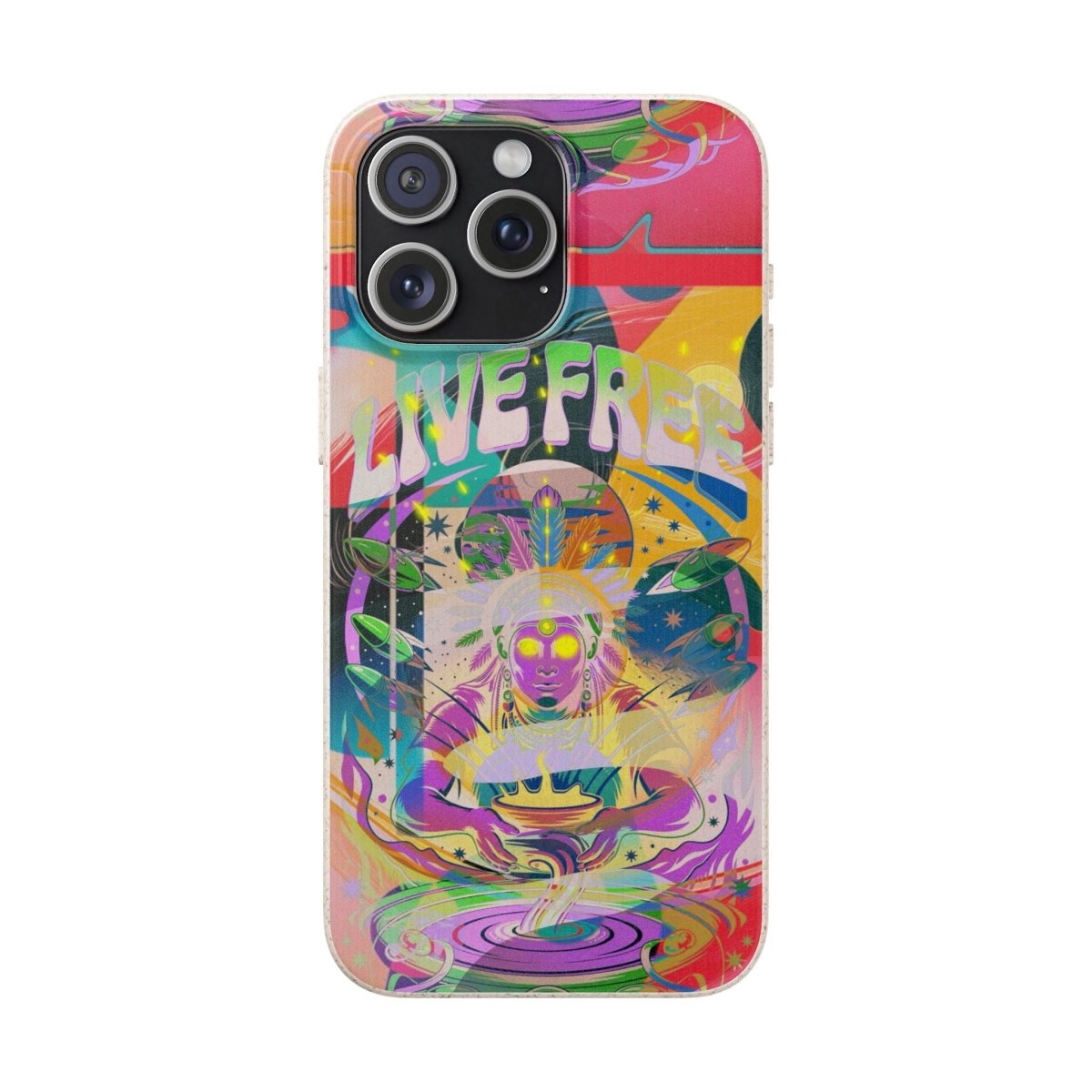 "Live Free" Eco Phone Case - Brandon Fisher Art