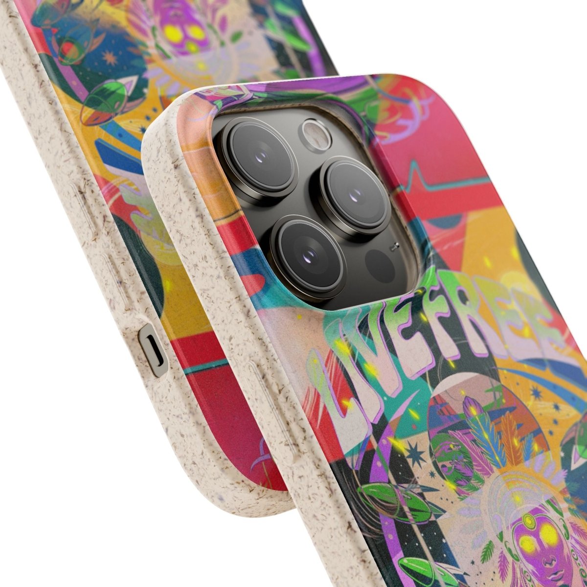 "Live Free" Eco Phone Case - Brandon Fisher Art