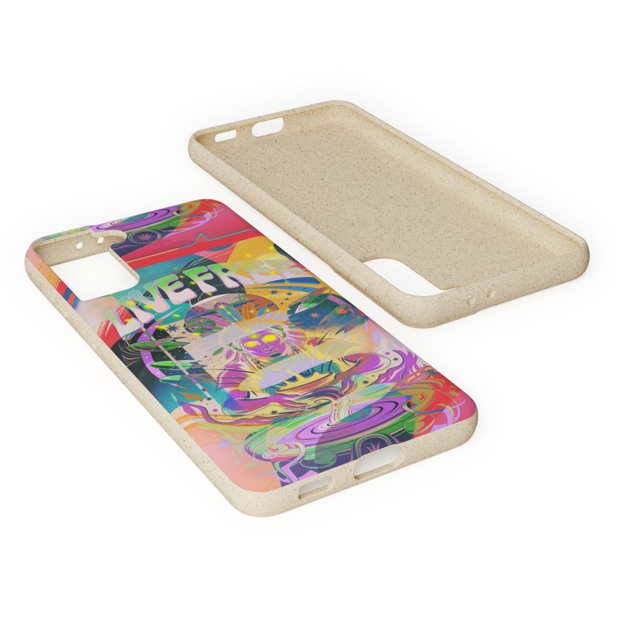 "Live Free" Eco Phone Case - Brandon Fisher Art