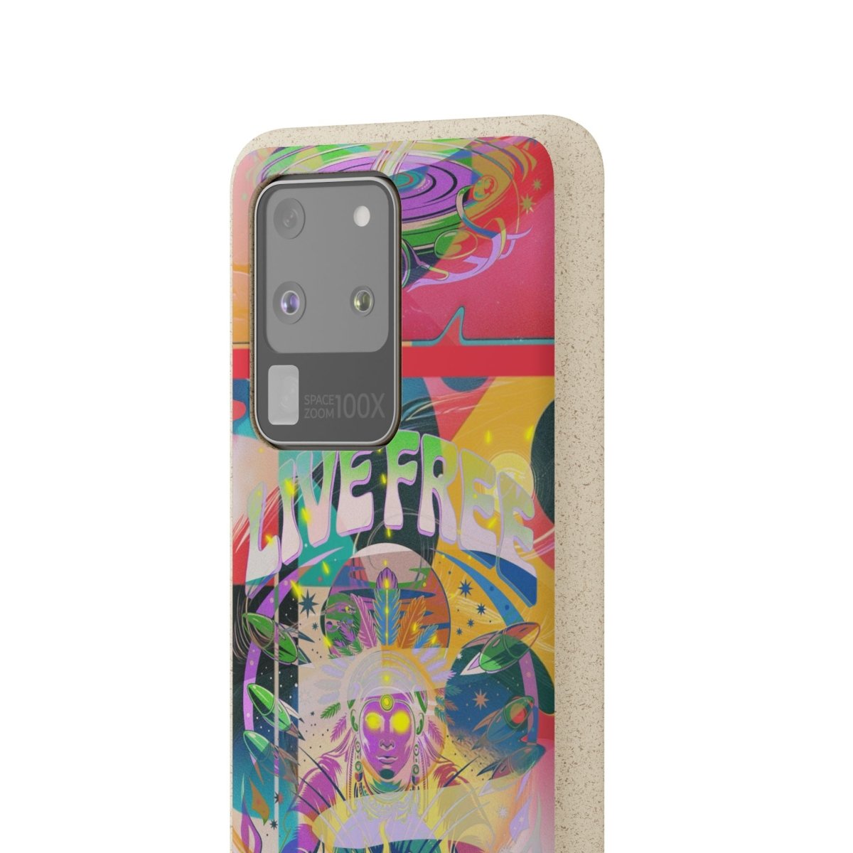 "Live Free" Eco Phone Case - Brandon Fisher Art