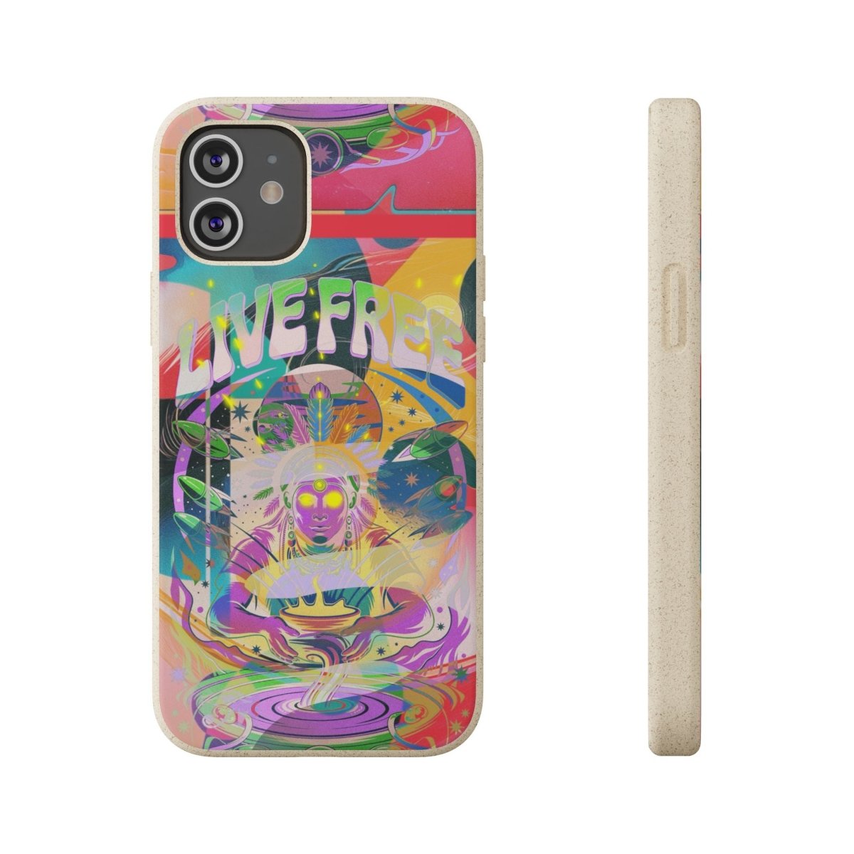 "Live Free" Eco Phone Case - Brandon Fisher Art