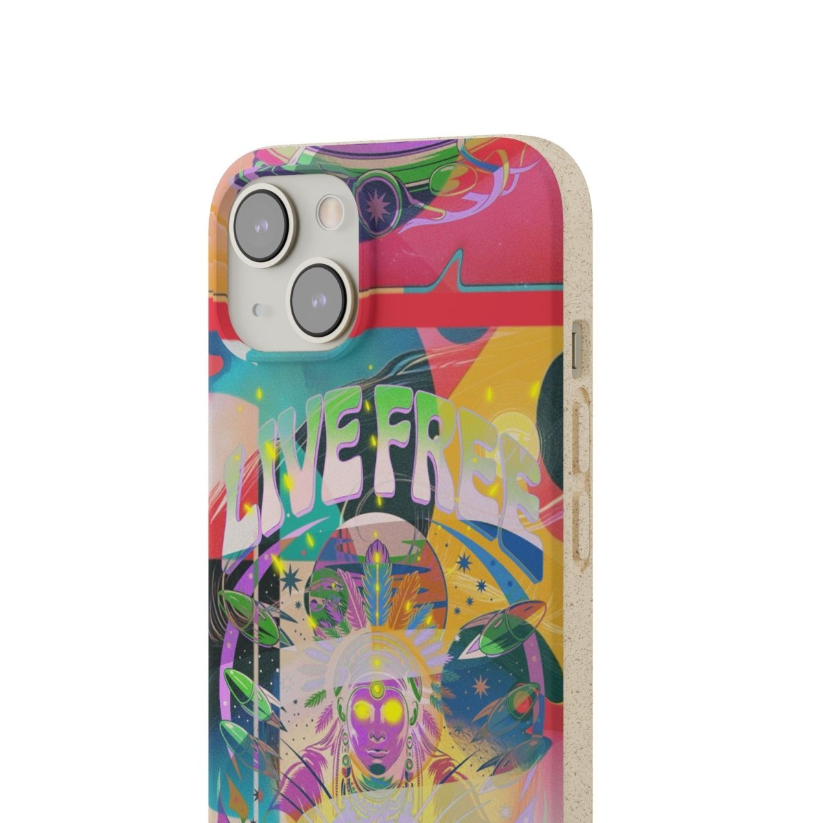"Live Free" Eco Phone Case - Brandon Fisher Art