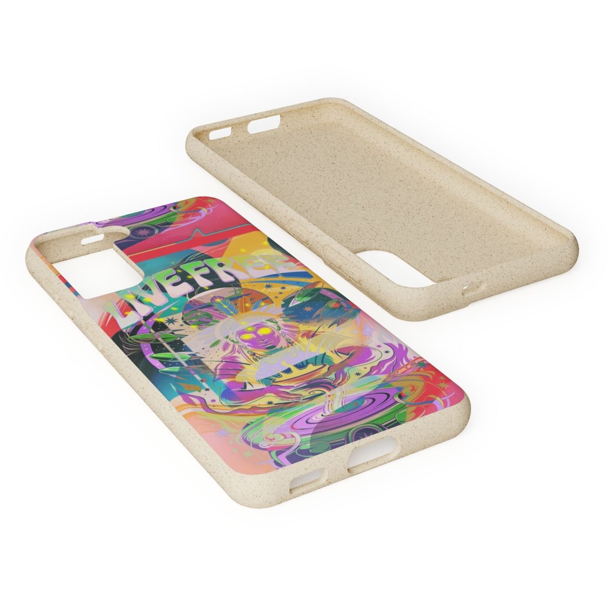 "Live Free" Eco Phone Case - Brandon Fisher Art