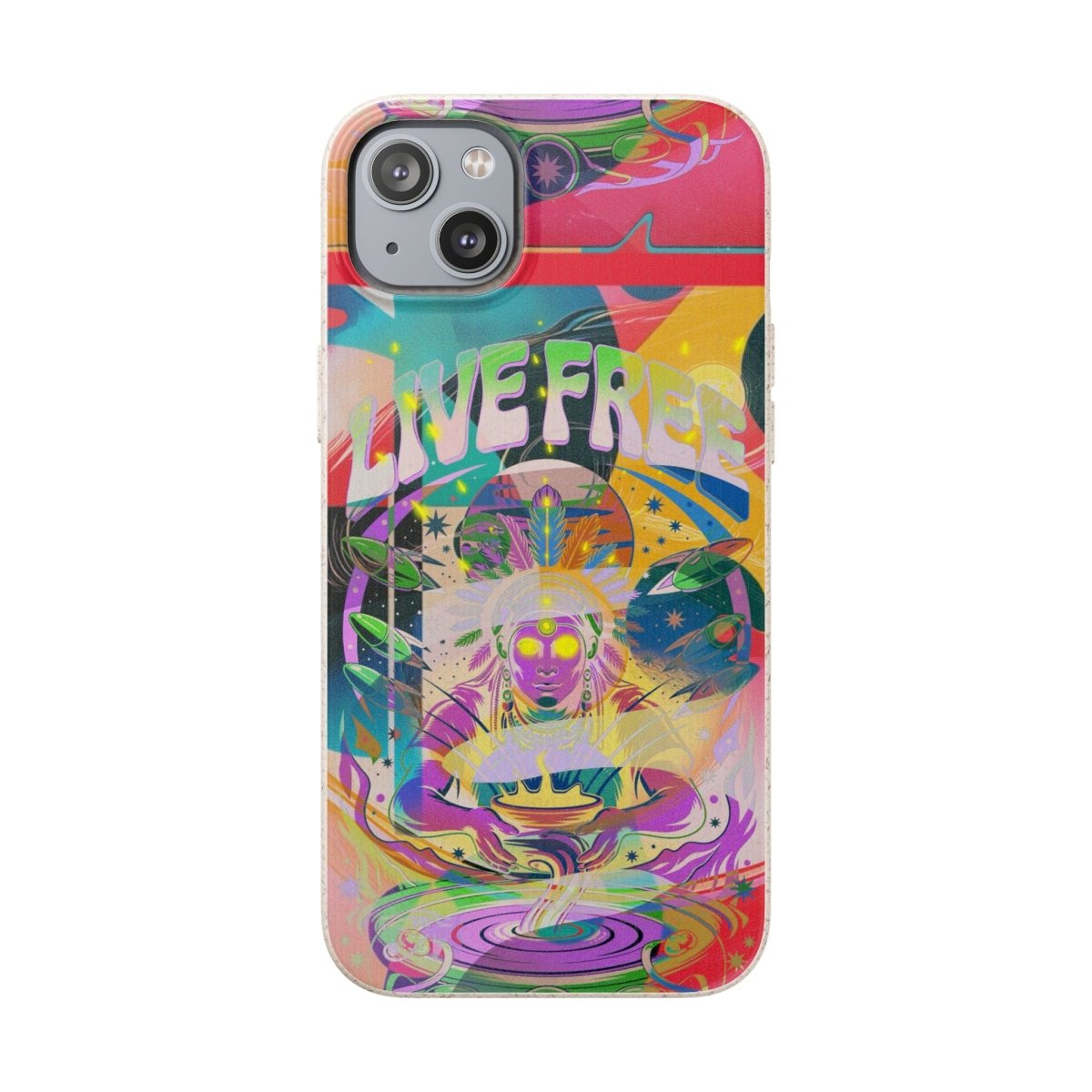 "Live Free" Eco Phone Case - Brandon Fisher Art