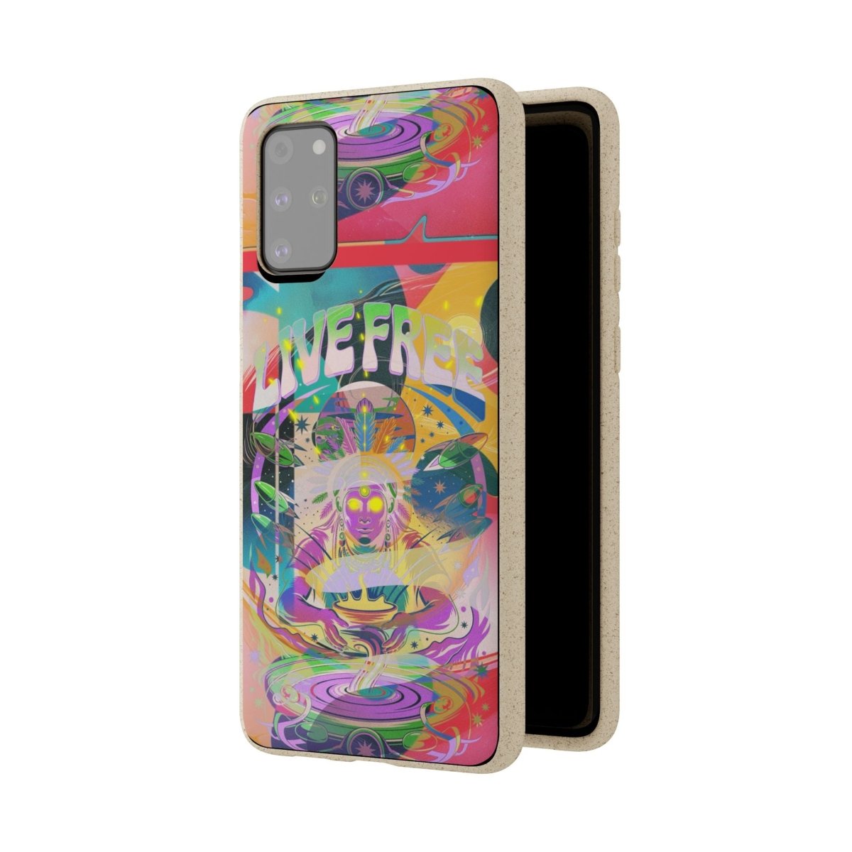 "Live Free" Eco Phone Case - Brandon Fisher Art