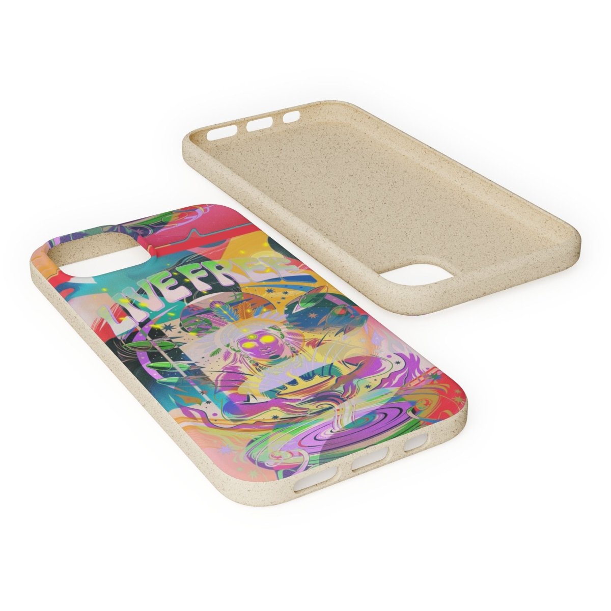 "Live Free" Eco Phone Case - Brandon Fisher Art