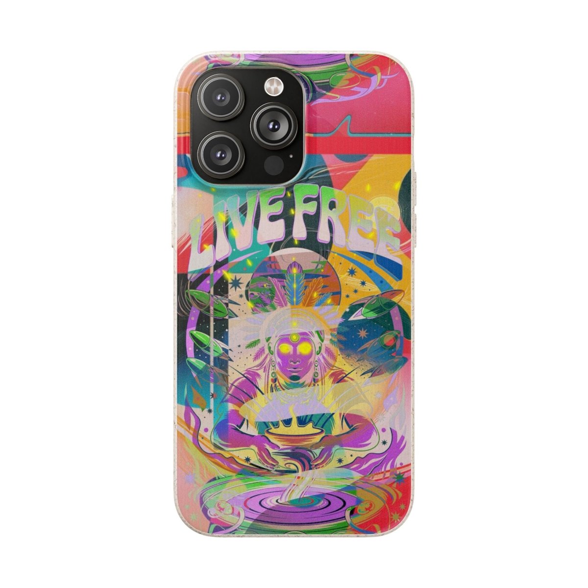 "Live Free" Eco Phone Case - Brandon Fisher Art