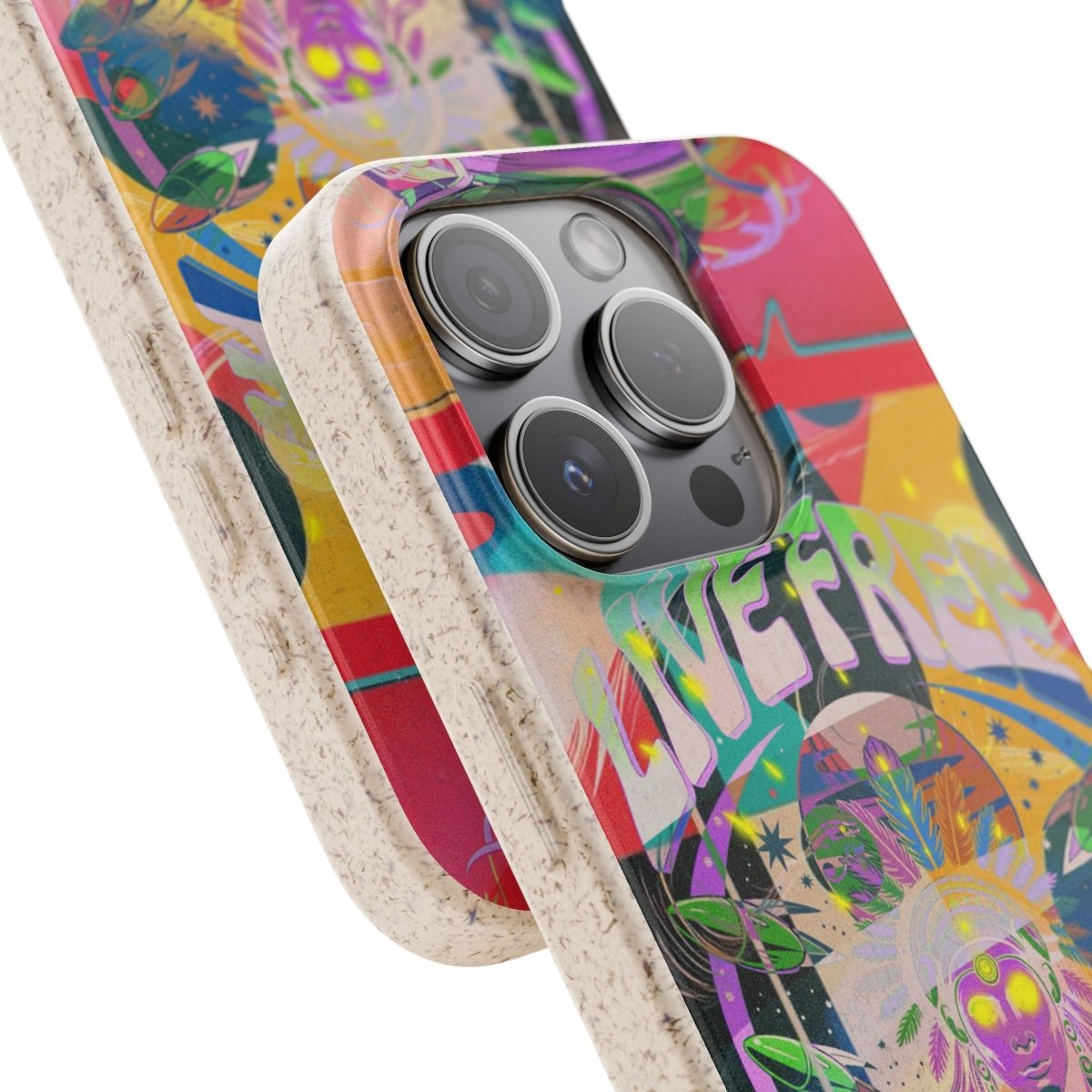 "Live Free" Eco Phone Case - Brandon Fisher Art