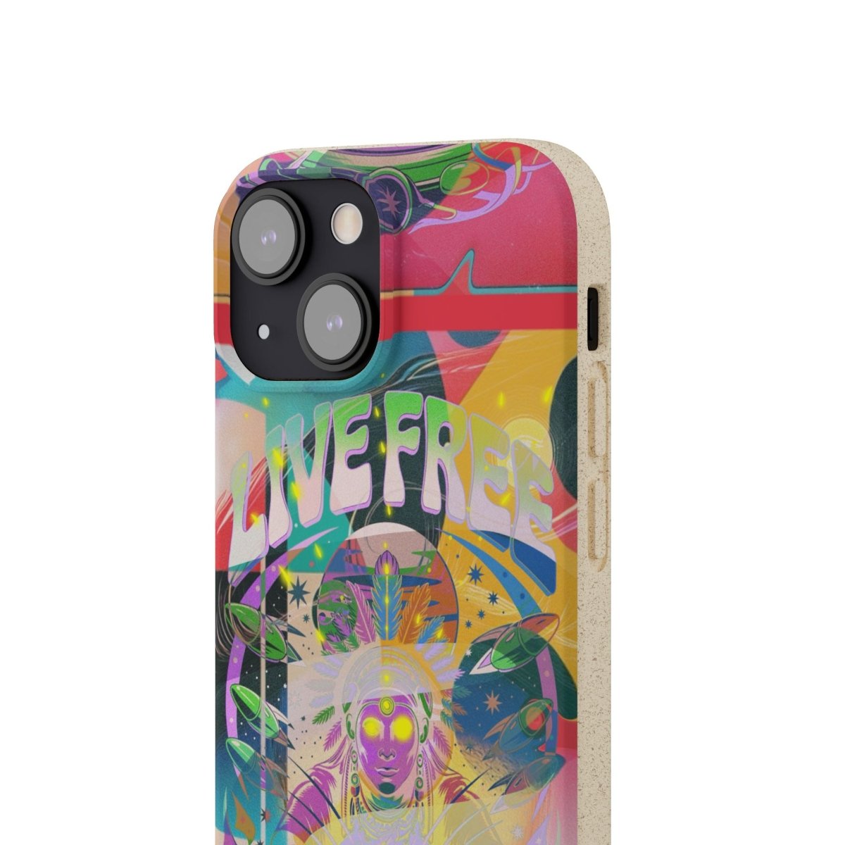 "Live Free" Eco Phone Case - Brandon Fisher Art