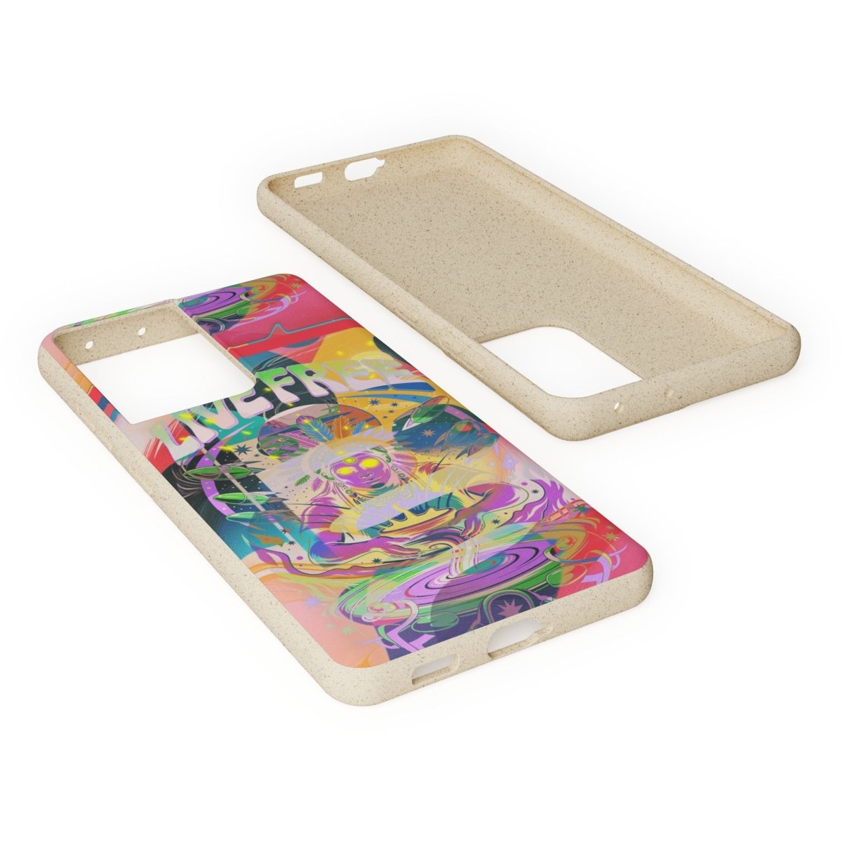 "Live Free" Eco Phone Case - Brandon Fisher Art