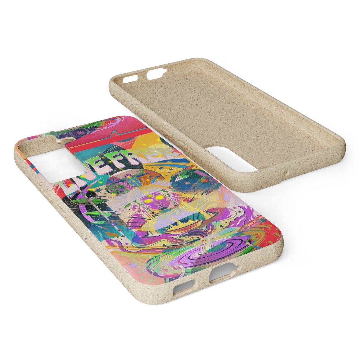 "Live Free" Eco Phone Case - Brandon Fisher Art