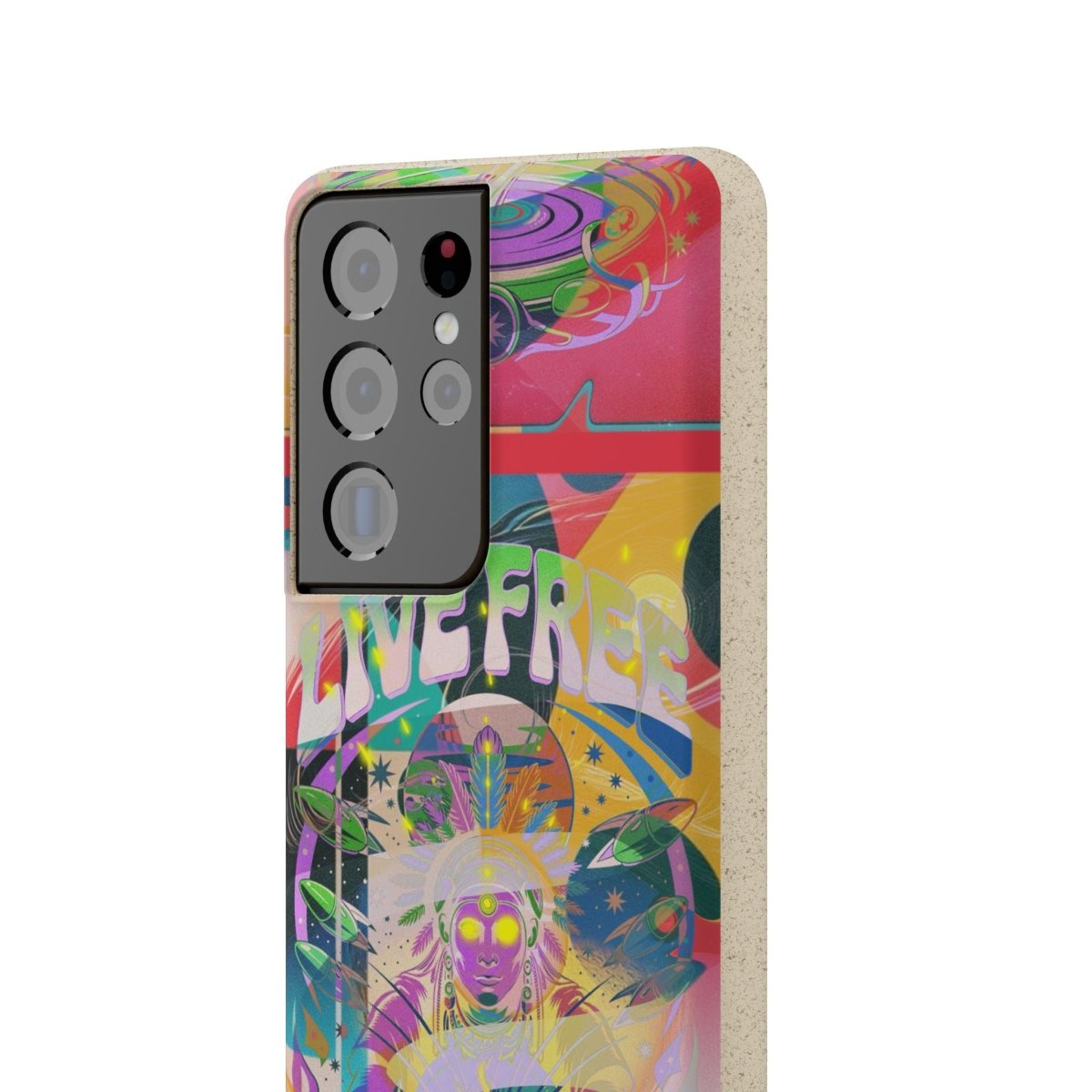 "Live Free" Eco Phone Case - Brandon Fisher Art