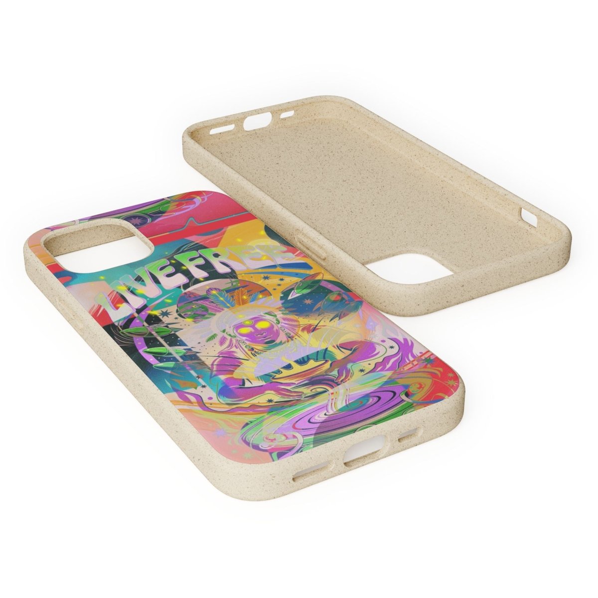 "Live Free" Eco Phone Case - Brandon Fisher Art