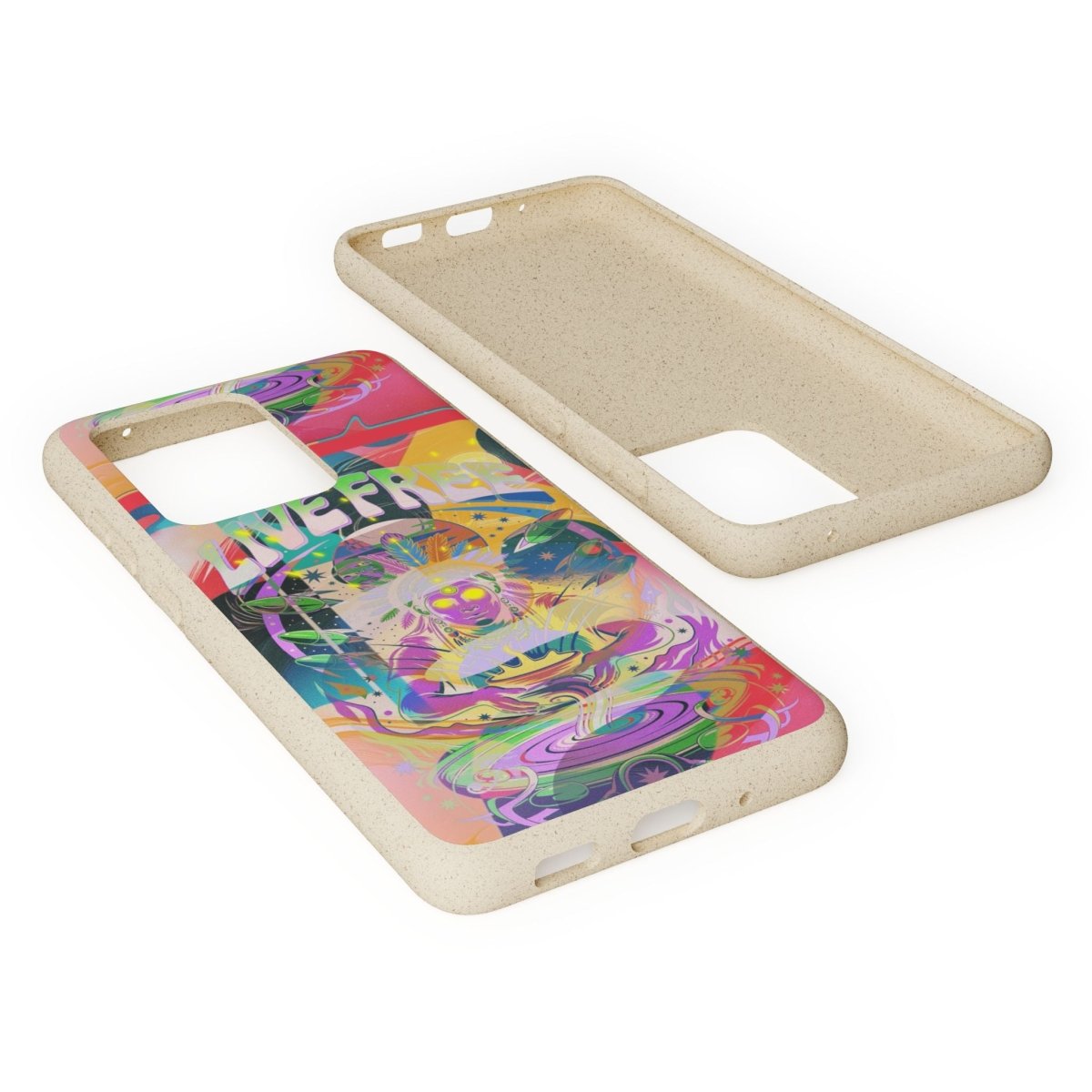 "Live Free" Eco Phone Case - Brandon Fisher Art