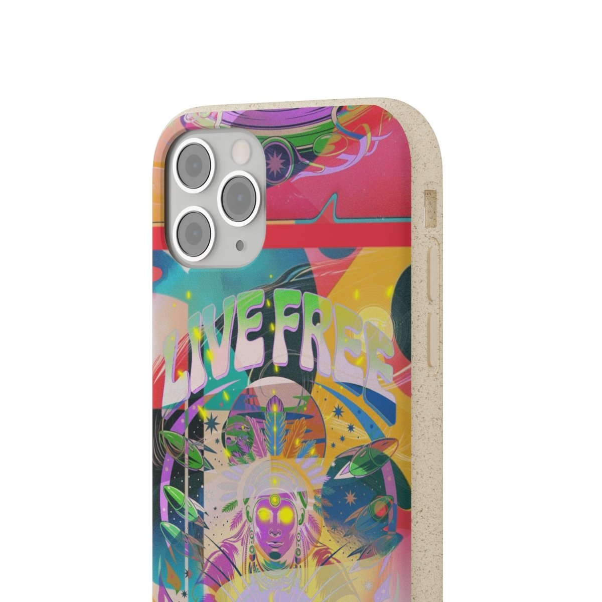 "Live Free" Eco Phone Case - Brandon Fisher Art