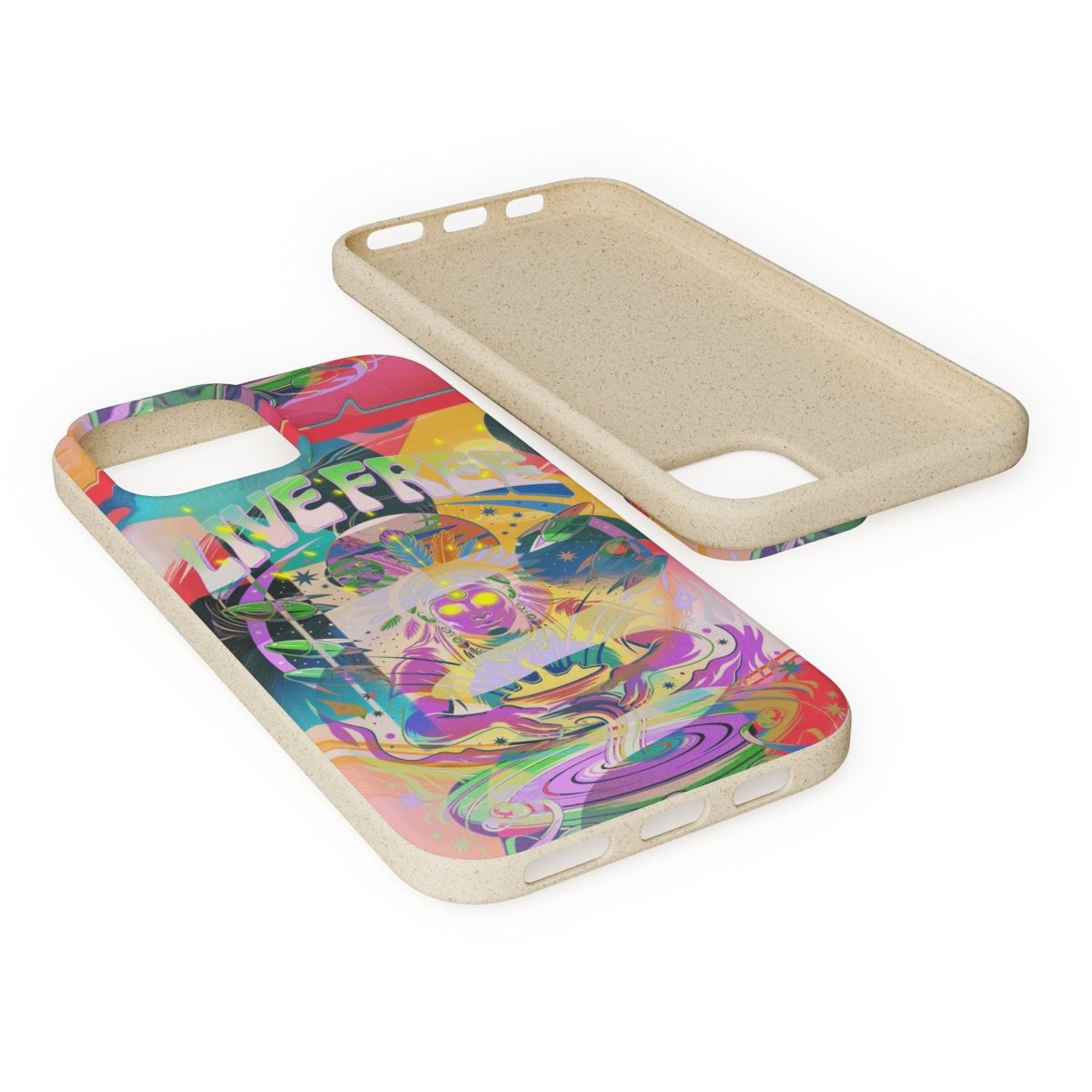 "Live Free" Eco Phone Case - Brandon Fisher Art