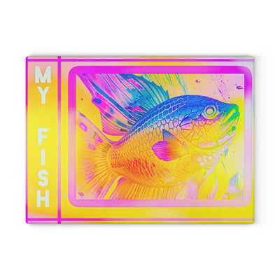 My Fish - Cutting Board V2 - Brandon Fisher Art
