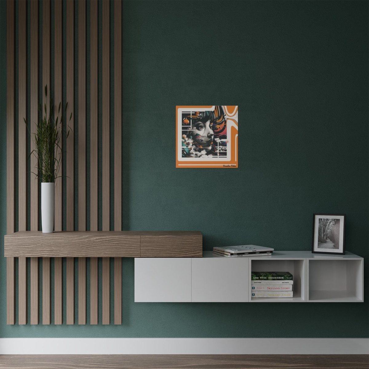 My Sister - Vibrant Satin Poster - Brandon Fisher Art