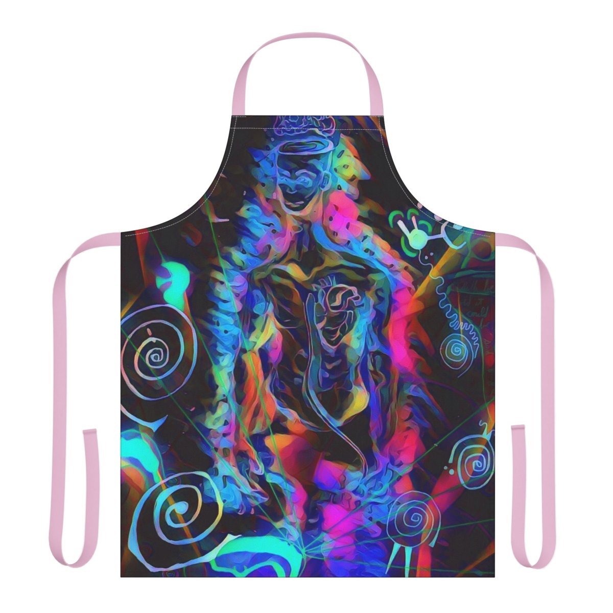 Night Man Apron - Brandon Fisher Art