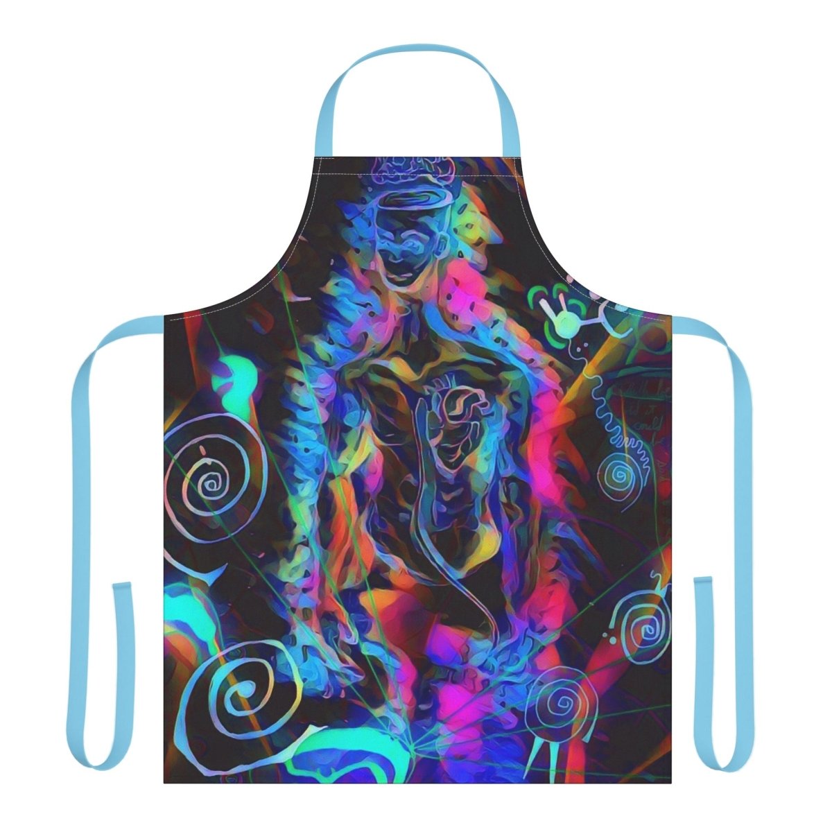Night Man Apron - Brandon Fisher Art