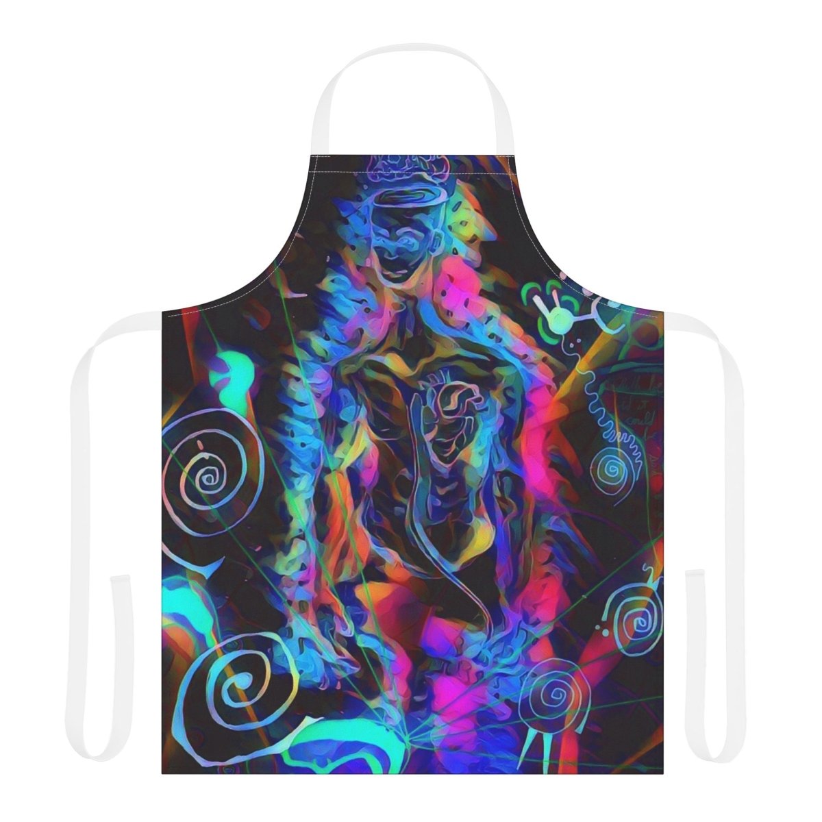 Night Man Apron - Brandon Fisher Art