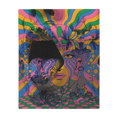 Psychedelic Voyage - Two - Sided Blanket - Brandon Fisher Art