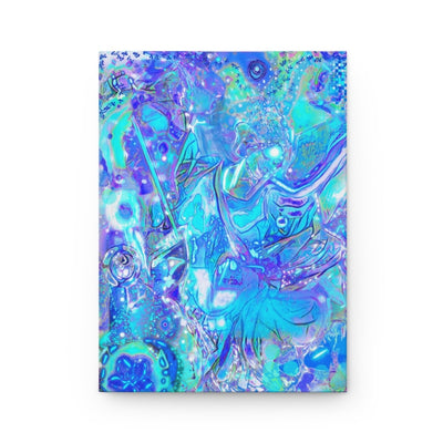 St. Michael ( Cooler Blue Edition) Hardcover Journal Matte - Brandon Fisher Art