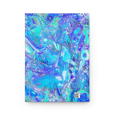 St. Michael ( Cooler Blue Edition) Hardcover Journal Matte - Brandon Fisher Art