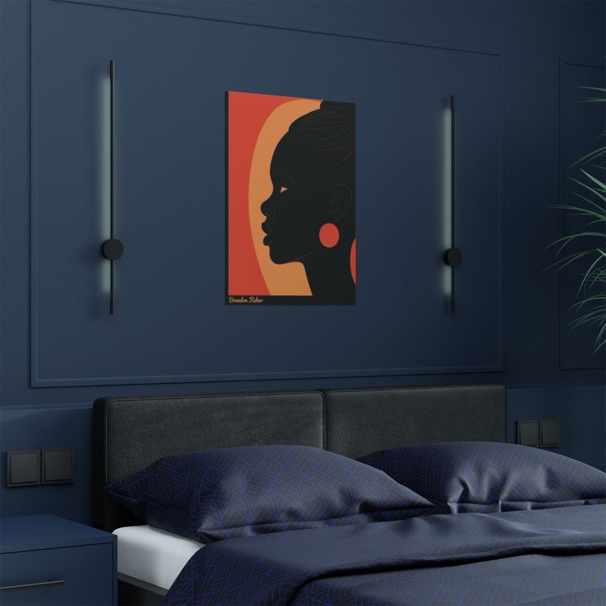 Sweet Like Honey - Vibrant Satin Poster - Brandon Fisher Art