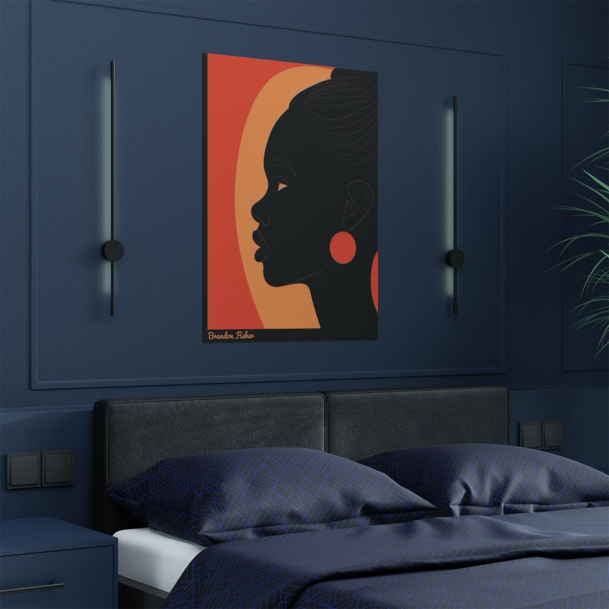 Sweet Like Honey - Vibrant Satin Poster - Brandon Fisher Art