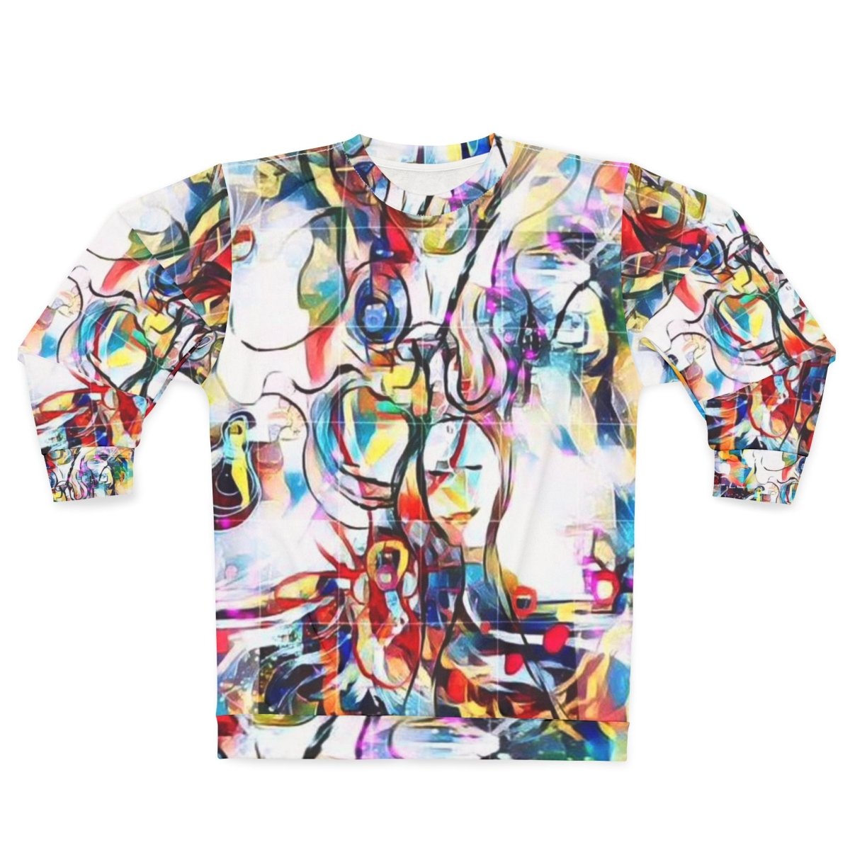 The Angel Sweatshirt (AOP) - Brandon Fisher Art