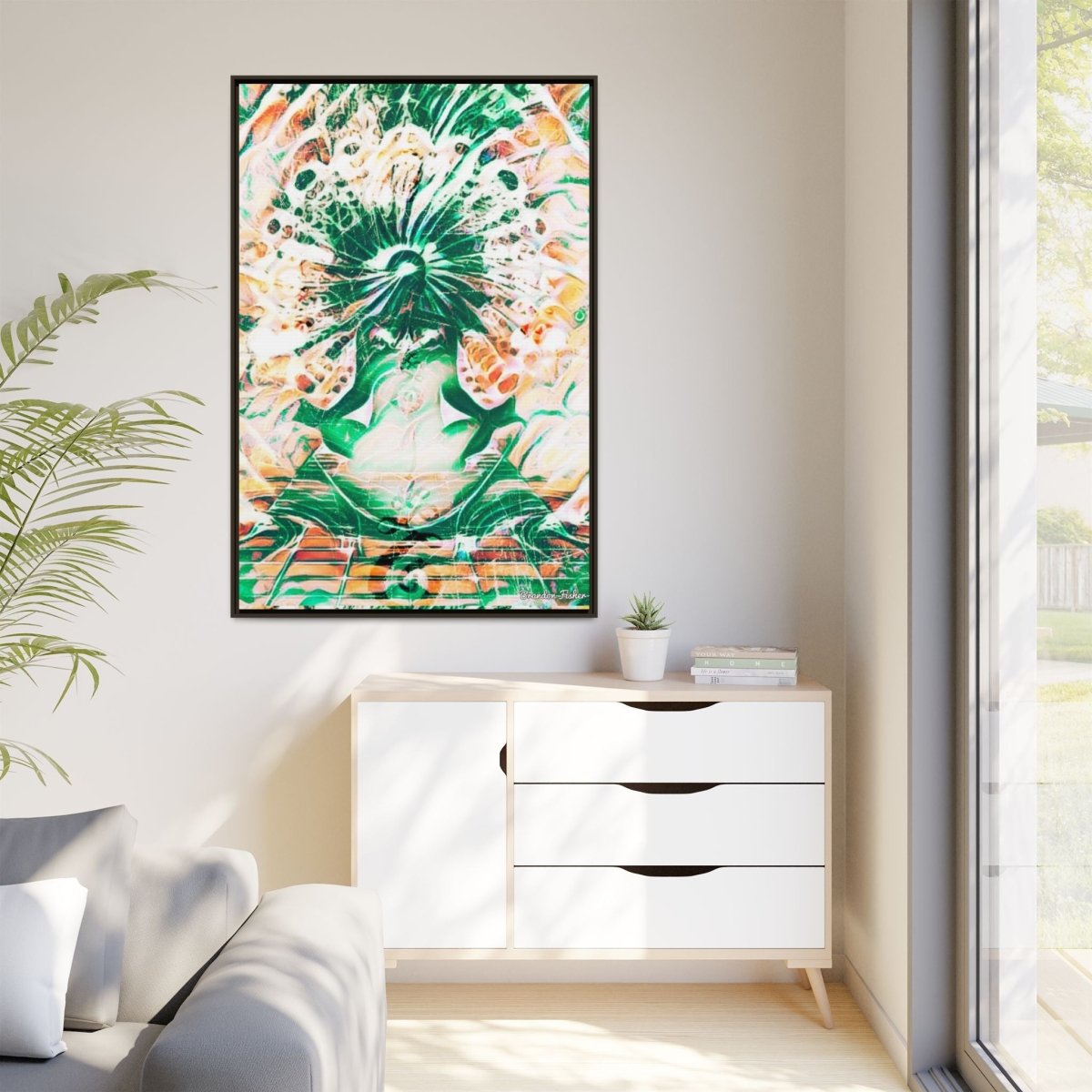 The Call - Framed Canvas Art - Brandon Fisher Art