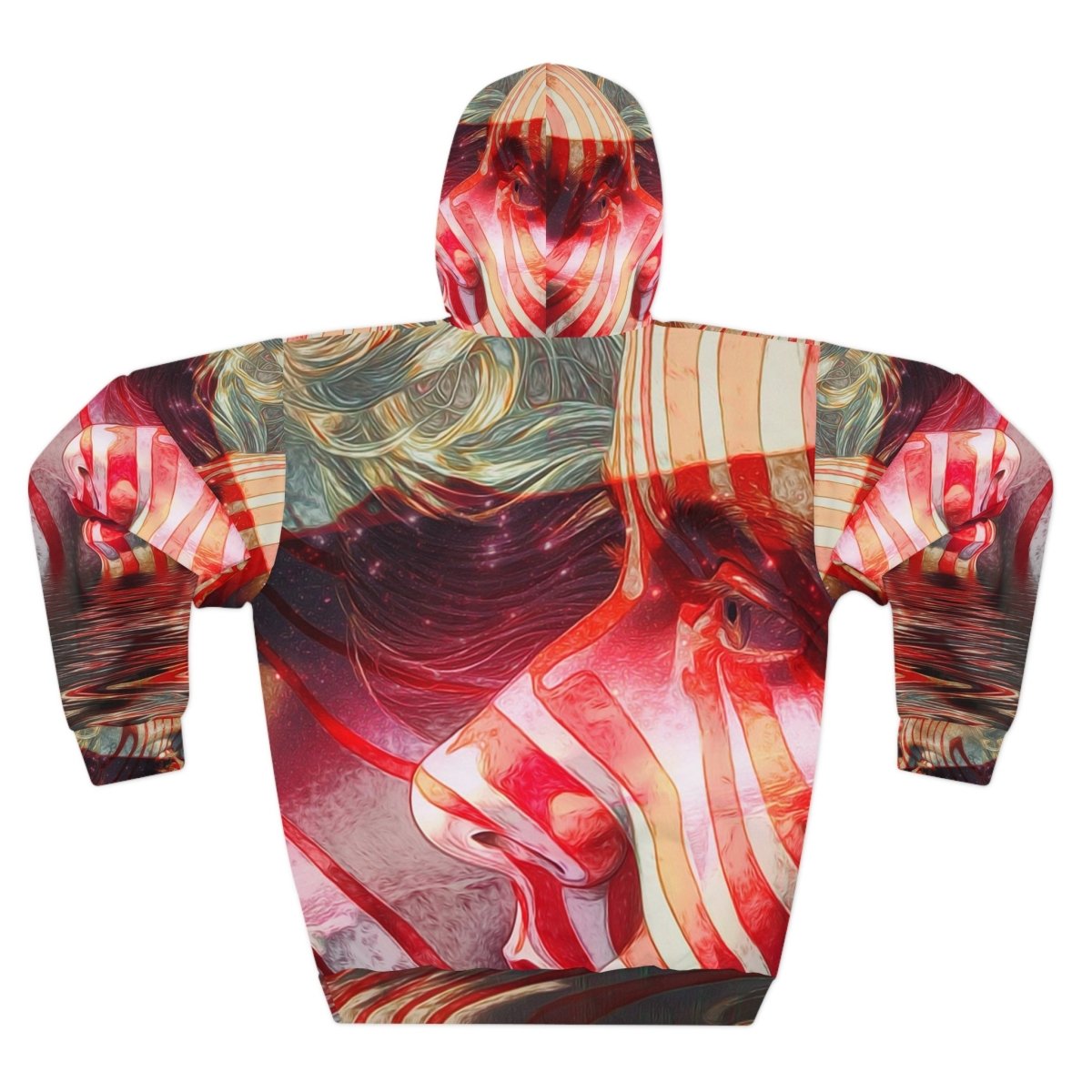 The Face Pullover Hoodie - Brandon Fisher Art