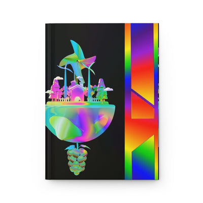 The Island Hardcover Journal Matte - Brandon Fisher Art