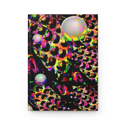 The Principle of Darkness Hardcover Journal Matte - Brandon Fisher Art