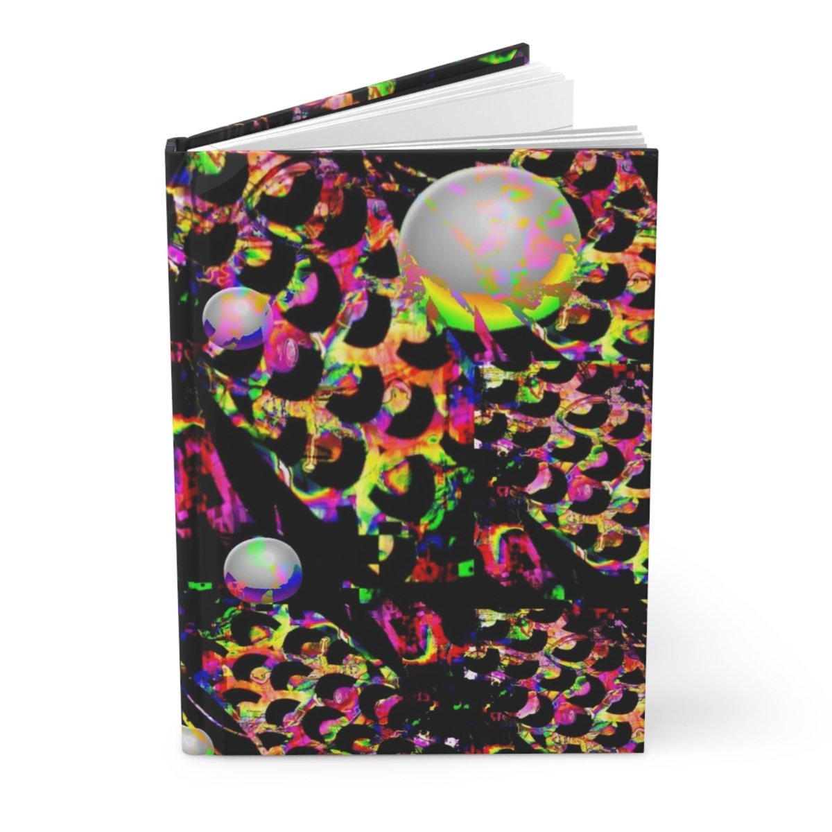 The Principle of Darkness Hardcover Journal Matte - Brandon Fisher Art