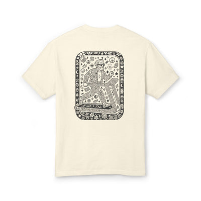 Unisex Garment - Dyed Heavyweight Cotton Tee - Brandon Fisher Art