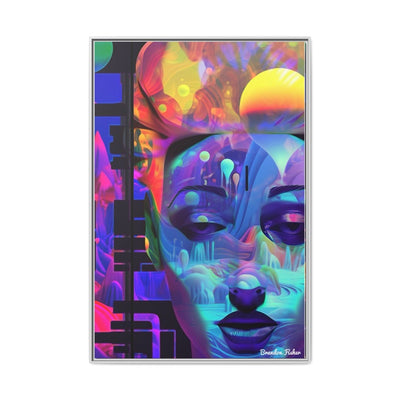 Vibrant Look - Framed Canvas Art - Brandon Fisher Art