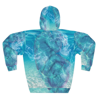 Water Baby AOP Unisex Pullover Hoodie - Brandon Fisher Art