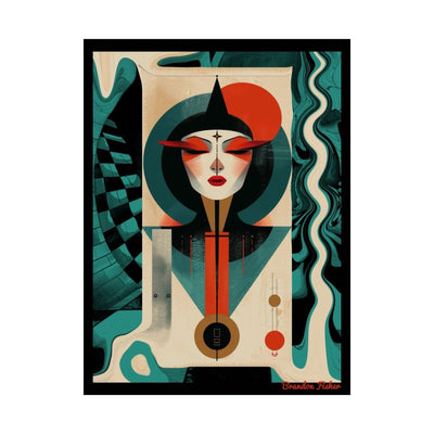 Winter Marches On - Vibrant Satin Poster - Brandon Fisher Art